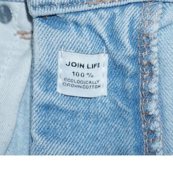 Zara Women’s High Rise Denim Shorts Size 6 (EUR 38 / MEX 28) Wash 100% Cotton - Picture 7 of 7